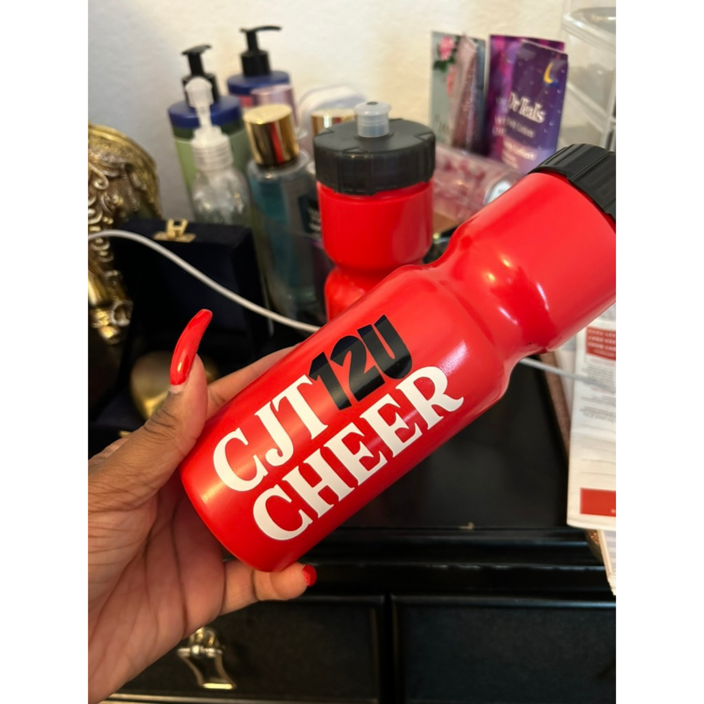 Team Cheer Water Bottle