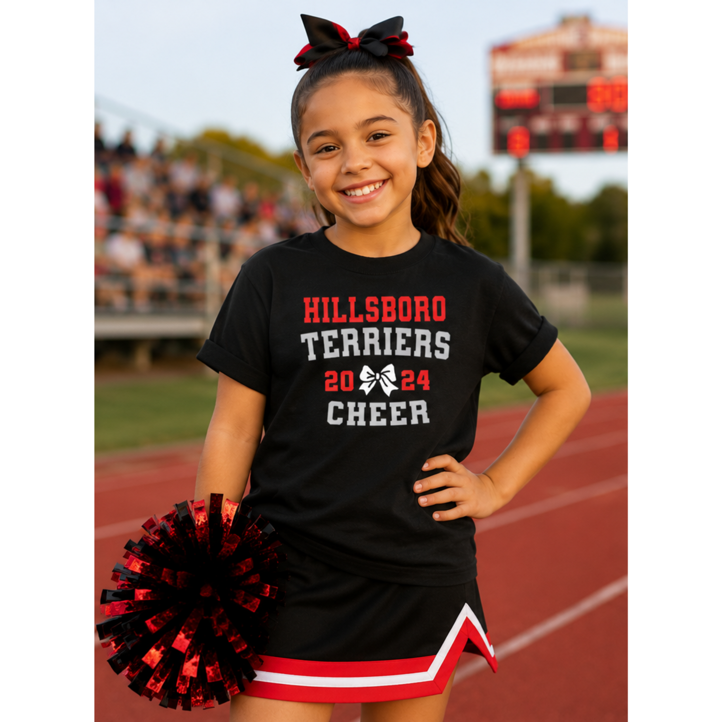 Personalized Team Spirit Cheer Shirt